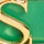 Dolcino, verde bandiera-oro, swatch